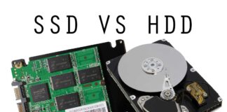 Disco rígido (HDD) y uno de estado sólido (SSD)