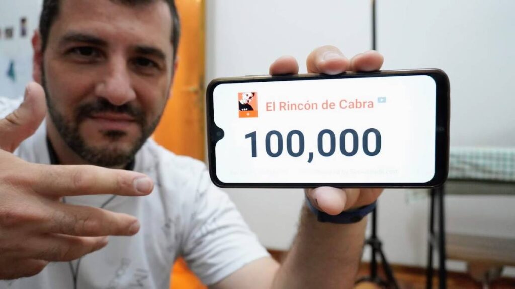 El Rincón de Cabra alcanza los 100.000 suscriptores en YouTube.
