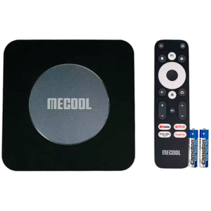 Mecool KM2 Plus, Android TV.